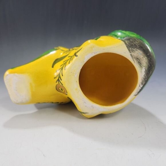 Rare Signed Hand Painted Ceramic Cat Bird Design Sitki Olcar Turkish Ceramicist - Picture 7 of 11